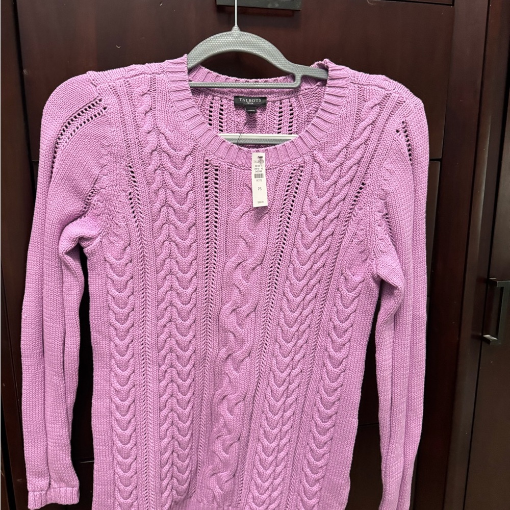 Purple sweater